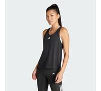 adidas Women's Train Essentials Minimal Branding Racerback Tank Top Shirt, Black, XL