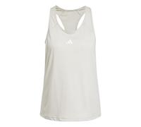 adidas Train Essentials Minimal Branding Tank Top Beige White Women - XS