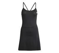 adidas Women's Train Essentials Workout Dress with Integrated Shorts, Black/White, XL