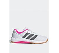 adidas Womens Training Dropset Base Trainers, Ftwwht/Grefiv/Shopnk, Size 4, Women Ftwwht/Grefiv/Shopnk