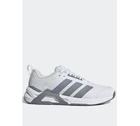 adidas Women's Training Dropset Control Trainer, Ftwwht/Grey/Lucred, Size 7, Women Ftwwht/Grey/Lucred