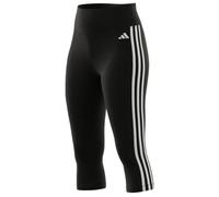 adidas Women's Train Essentials 3-Stripes Tights, Black, S