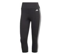 adidas Women's Training Essentials 3-Stripes High Waisted 3/4 Tights, Black, S