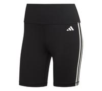 Adidas Womens Training Essentials 3-Stripes High-Waisted Short Legging Colour: Black, Size: Medium