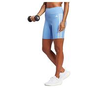 adidas Women's Training Essentials High Waisted Shorts, Blue Fusion, M