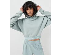 adidas Womens Training Hyperglam Linear Overhead Hoodie, Wosa, Size M, Women Wosa