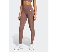 adidas Women's Optime Essentials Stash Pocket Full Length Leggings, Earth strata, XS