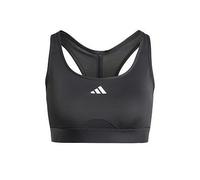 adidas Womens Training Power React Sports Bra, Black, Size Xs, Women Black