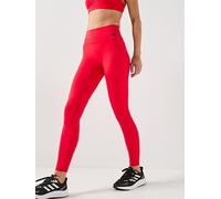 adidas Womens Training Power Tights, Red, Size M, Women Red
