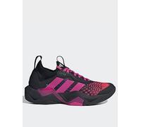 adidas Womens Training Rapidmove Adv 2 Jeremy Scott Trainers, Ft Whi/Core Bla/Lucid Fuchsia, Size 3.5, Women Ft Whi/Core Bla/Lucid Fuchsia
