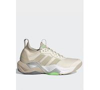 adidas Womens Training Rapidmove Adv 2 Trainers, White/Wonder Alum/Lime Burs, Size 4.5, Women White/Wonder Alum/Lime Burs