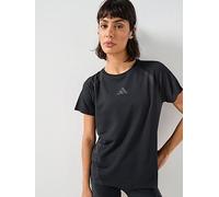 Adidas Seamless Knitted Short Sleeve T-shirt Grey XS Women
