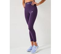 adidas Womens Training Tech Fit 7/8 Tights, Aurora Plum, Size Xl, Women Aurora Plum