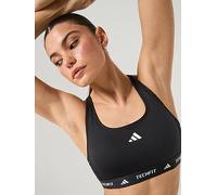 adidas Womens Training Tech Fit Midi Support Bra, Black, Size S, Women Black