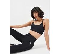 adidas Women's Workout Essentials Knit Light Support Padded Bra, Black, S