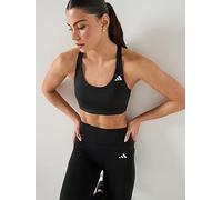 adidas Women's Optime Essentials Workout Medium Support Bra, Black, L