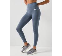 adidas Womens Training Workout Essentials Tights, Onix/White, Size M, Women Onix/White
