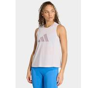 Adidas Train Essentials Big Performance Logo Training Sleeveless T-shirt Purple S Woman