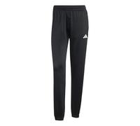 adidas Women's Tricot 3-Stripes Trackpant, Black/White, M