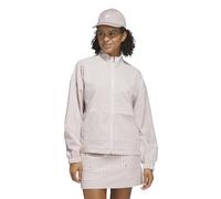 adidas Women's Ultimate365 Gingham Jacket, Wonder Taupe, M