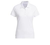 adidas Womens Ultimate365 Solid Polo Shirt, White, L
