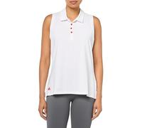 Adidas Women's Ultimate365 Solid Sleeveless Polo Shirt