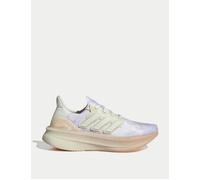 adidas Women's Ultraboost 5 Tie-Dye Shoes - Warm Vanilla/Ivory/Purple Tint - Size: UK 6