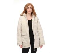 Adidas Womens Utilitas Hooded Parka - Beige - XXS - Beige - 100% Polyamide