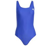 adidas Women's V-Back Swimsuit, Semi Lucid Blue, 36