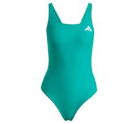 adidas Women's V-Back Swimsuit Swimwear, Equipment Green, 46