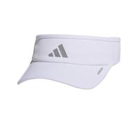adidas Women's Visors, Headpiece, Superlite Performance Visor, White/Metallic Silver/3.0, One Size