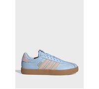 adidas Women's VL Court 3.0 Shoes - Clear Sky/Clear Pink/Gold Metallic - UK 7 - Blue