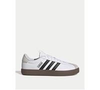 adidas Women's VL Court 3.0 Shoes - Cloud White/Core Black/Grey One - Size: UK 6