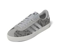 adidas Women's VL Court 3.0 Shoes, Grey Two/Silver met./Off White, 3.5 UK