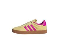adidas Women's VL Court 3.0 Shoes, Powder Yellow/Shock Pink/Gold met, 6.5 UK