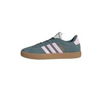adidas Women's VL Court 3.0 Shoes, Preloved Teal/Clear Pink/Gold Metallic, 4 UK