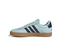 adidas Women's VL Court 3.0 Shoes, Semi Flash Aqua/Aurora Ink/Lucid Lemon, 6 UK