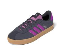 adidas Women's VL Court 3.0 Shoes, Shadow Navy/Purple Burst/Silver met, 6 UK