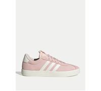 adidas Women's VL Court 3.0 Shoes - Wonder Quartz/Core White/Cyber Metallic - UK 5 - Pink