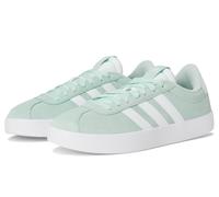 adidas Women's VL Court 3.0 Sneaker, Halo Mint/White/Halo Mint, 8.5 UK