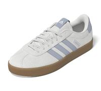 adidas Women's VL Court 3.0 Sneaker, White/Halo Blue/Gum, 4.5 UK