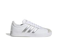 adidas VL Court 3.0 Base Shoes Womens Trainers White/Silver 5 (38)