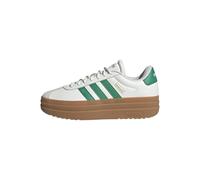 adidas Women's VL Court Bold Shoes, core White/Court Green/Gold met., 6.5 UK