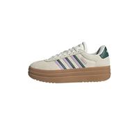 adidas Women's VL Court Bold Shoes, Off White/Collegiate Green/Bliss Lilac, 7 UK