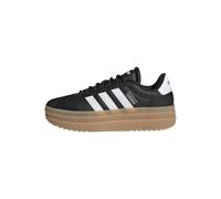 Adidas Women's Vl Court Bold Sneaker, Black/White/Cyber Metallic, 6 UK
