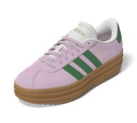 adidas Women's Vl Court Bold Sneaker, Clear Pink/Court Green/Chalk White, 5.5 UK