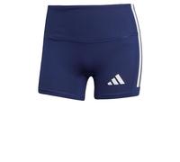 adidas Women's Volleyball 3-Stripes 4 Inches Shorts, Team Navy Blue 2, XXS 3 inch
