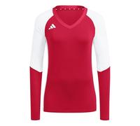 adidas Women's Volleyball Quickset Long Sleeve Jersey, Team Power Red 2, S