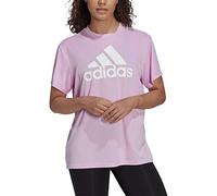 adidas Women's W Bl Boyf T Short Sleeve T-Shirt, Lilgoz/White, S
