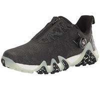 adidas Women's W CODECHAOS 22 BOA Golf Shoe, Core Black/Linen Green/Dark Silver Metallic, 8.5